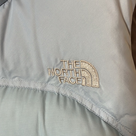 The North Face Baby Blue Vintage Puffer 700 vest - Picture 2 of 9